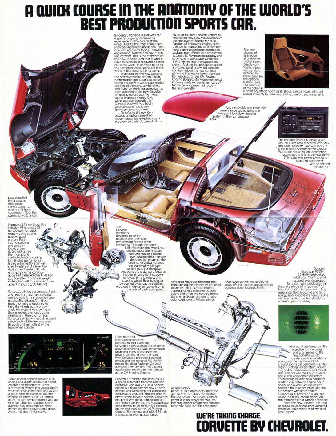 1984 Corvette Brochure Page 3